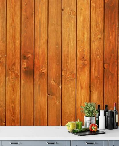 Brown Panels Wallpaper