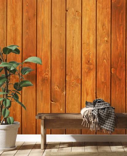 Braune Panels Tapete