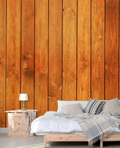 Brown Panels Wallpaper