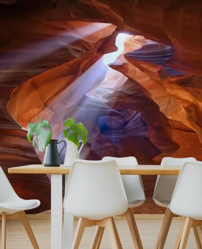 grotta sabbiosa con luce che filtra attraverso la grotta sabbiosa con luce che filtra attraverso la