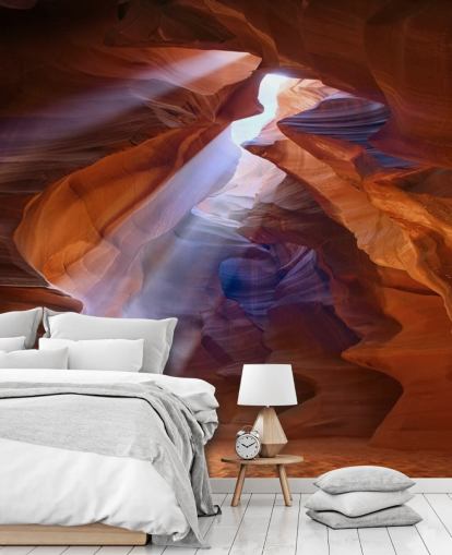 sandig grotta med ljusfiltrering genom tapeter sandig grotta med ljusfiltrering genom tapeter