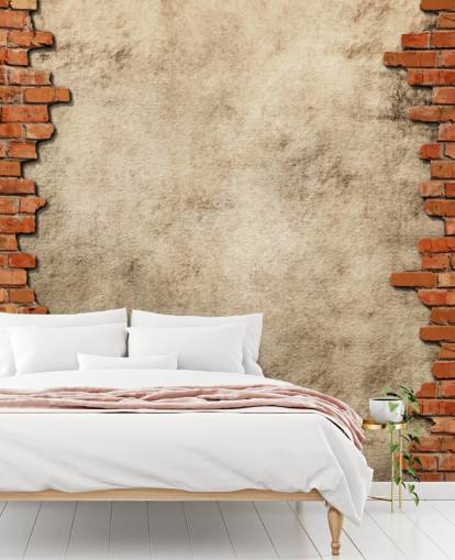 Brick Wall Frame Wall Mural Wallpaper