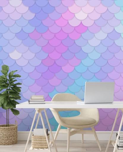 pastel coloured mermaid scales wallpaper pastel coloured mermaid scales wallpaper
