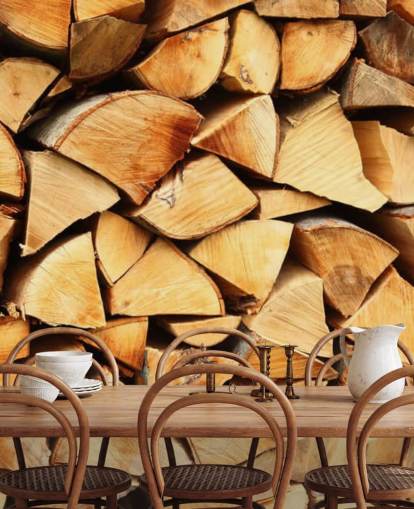Chopped Wood Wallpaper Chopped Wood Wallpaper