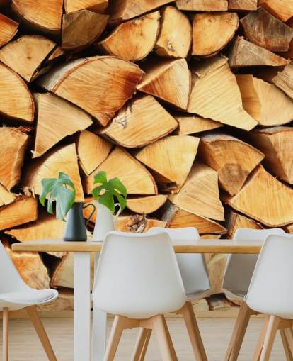 Chopped Wood Wallpaper Chopped Wood Wallpaper