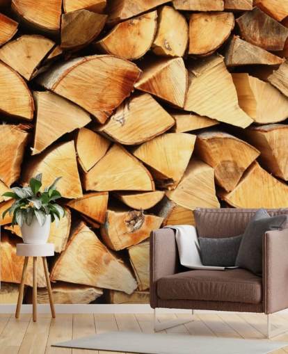 Chopped Wood Wallpaper Chopped Wood Wallpaper