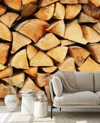 Chopped Wood Wallpaper Chopped Wood Wallpaper