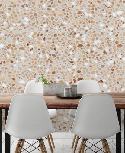 brown terrazzo wallpaper brown terrazzo wallpaper