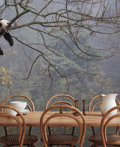 Fondos de panda in a tree