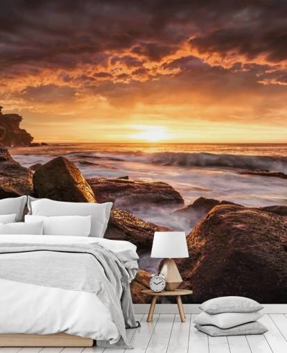 rock sunset coast wallpaper rock sunset coast wallpaper