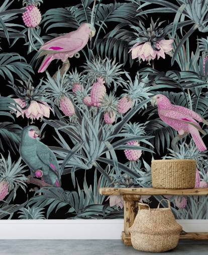 papagaios sépia na selva papel de parede papagaios sépia na selva papel de parede