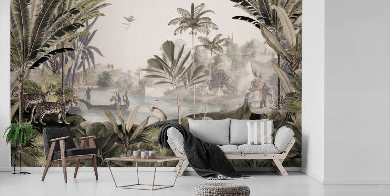 Zephyr English Countryside Wallpaper Mural By Woodchip  Magnolia