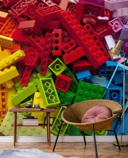 colourful toy bricks in a pile kids wallpaper colourful toy bricks in a pile kids wallpaper