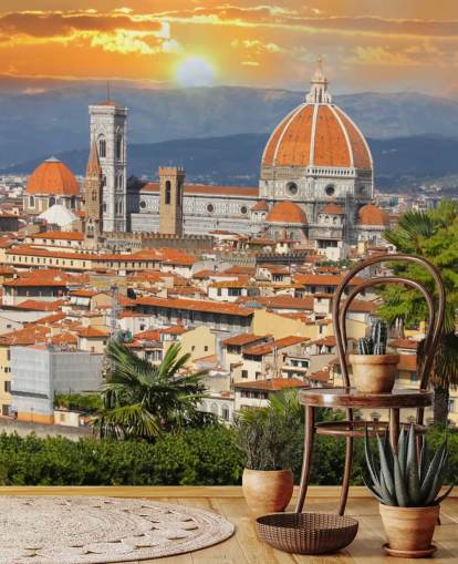 Florence in spring time, Tuscany, Italy wallpaper Florence in spring time, Tuscany, Italy wallpaper