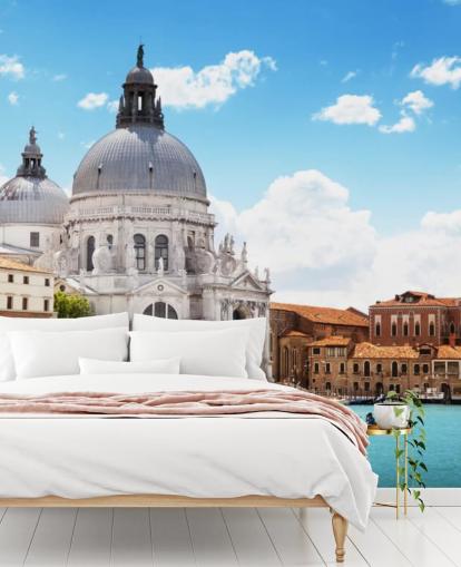 church in venice Mural