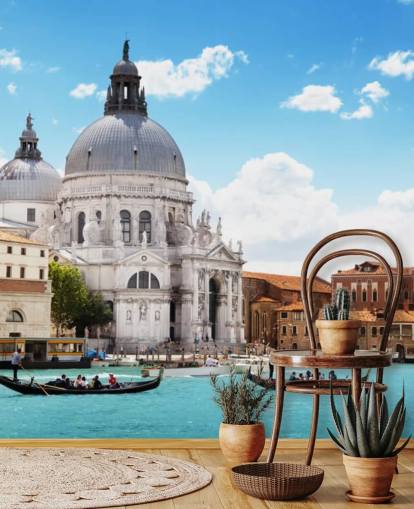 kirke i Venedig Vægmaleri