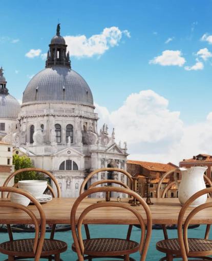 mural iglesia en venecia