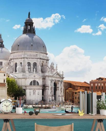 church in venice Mural church in venice Mural