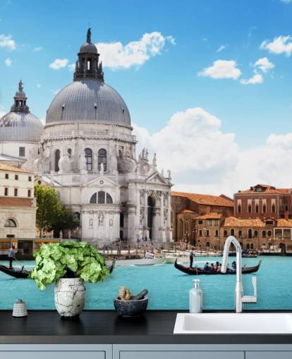 church in venice Mural church in venice Mural