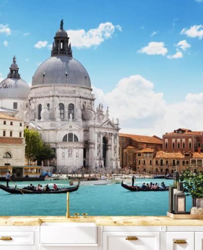 mural iglesia en venecia