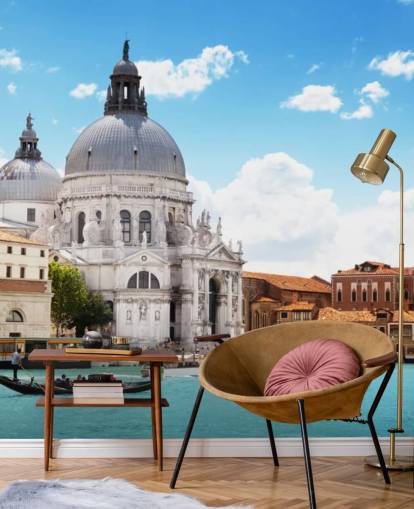 church in venice Mural
