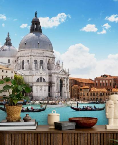 church in venice Mural