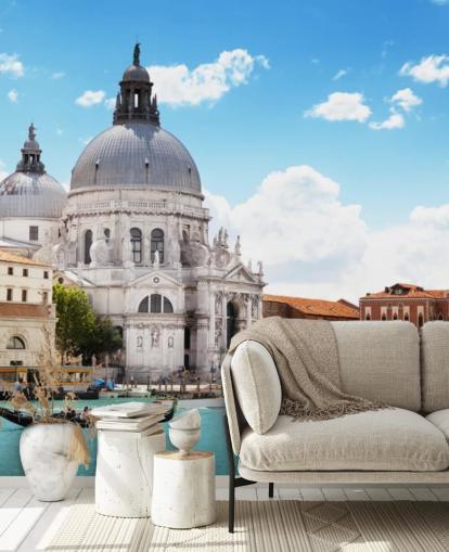 church in venice Mural