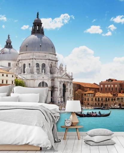 church in venice Mural