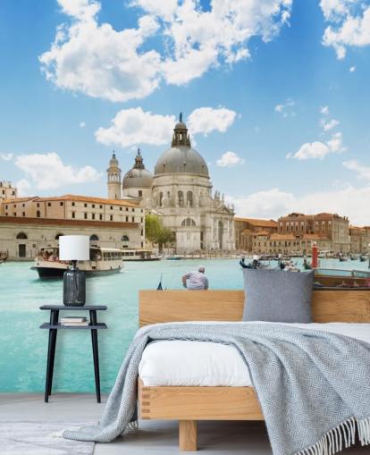 Grand Canal and Basilica Santa Maria della Salute, Venice, Italy mural Grand Canal and Basilica Santa Maria della Salute, Venice, Italy mural