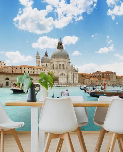 Grand Canal and Basilica Santa Maria della Salute, Venice, Italy mural Grand Canal and Basilica Santa Maria della Salute, Venice, Italy mural
