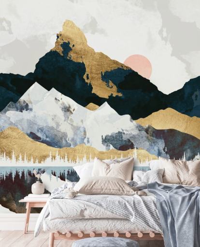 Winters Day Mural by SpaceFrog Designs Winters Day Mural by SpaceFrog Designs