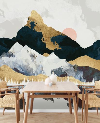 Wintertag Wandbild von SpaceFrog Designs