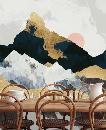 Winters Day Mural by SpaceFrog Designs