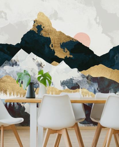 Winters Day Mural by SpaceFrog Designs