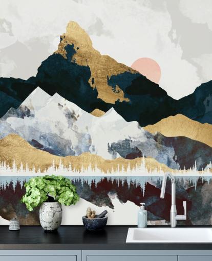 Decorazione murale Winters Day di SpaceFrog Designs