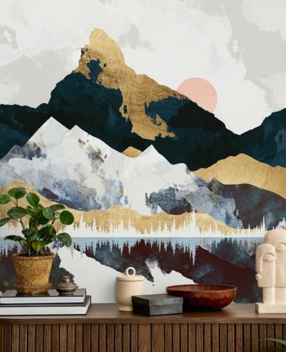 Winters Day Mural by SpaceFrog Designs