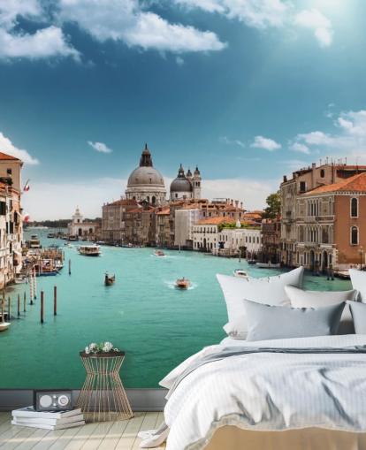 bright venice wallpaper mural called Venice Grand Canal for living rooms and bedrooms