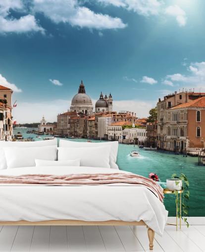 bright venice wallpaper mural called Venice Grand Canal for living rooms and bedrooms
