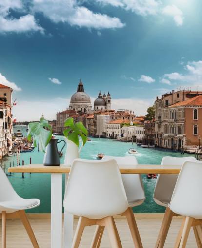 papier peint mural lumineux de Venise appelé Grand Canal de Venise pour les salons et les chambres
