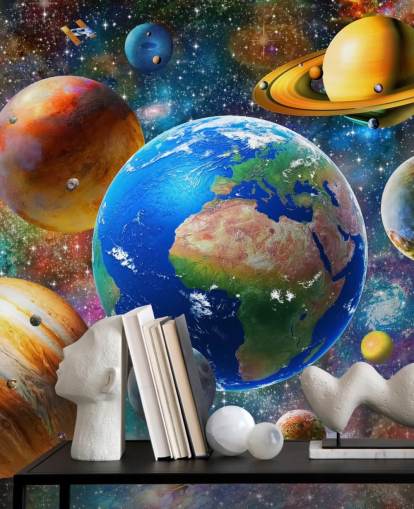 planetas e sol agrupados papel de parede planetas e sol agrupados papel de parede