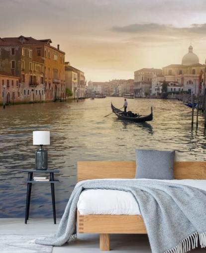 Venice Gondolier Mural