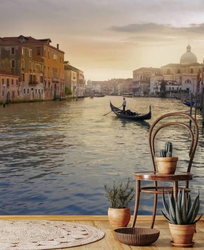 Venice Gondolier Mural
