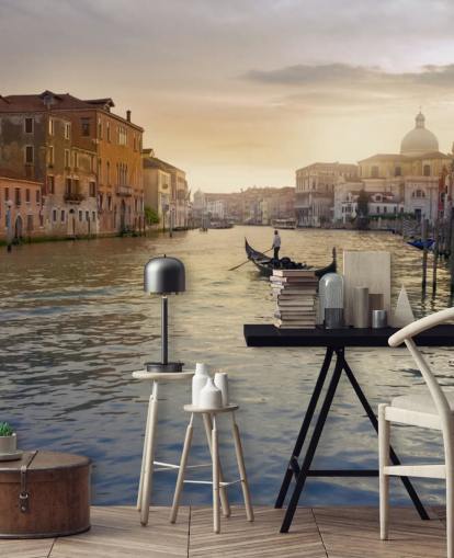 mural gondolero veneciano mural gondolero veneciano