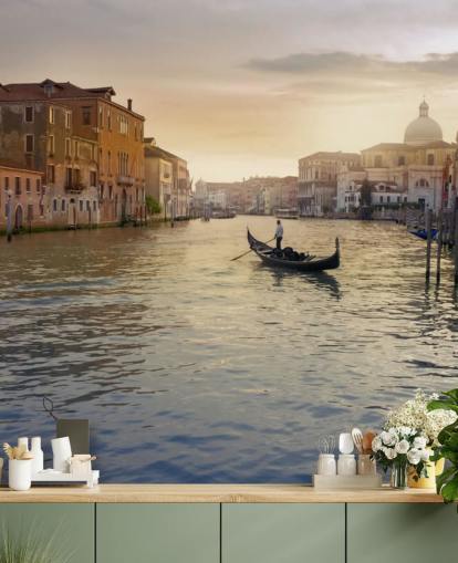 Venice Gondolier Mural