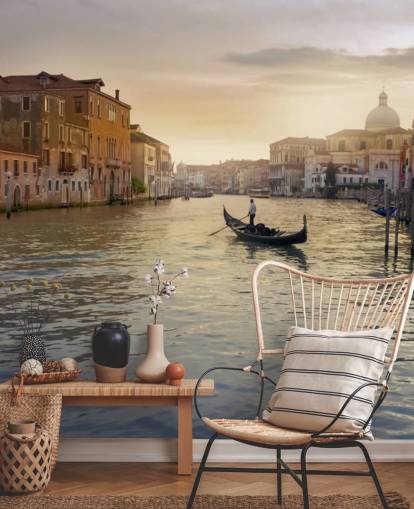 Venice Gondolier Mural