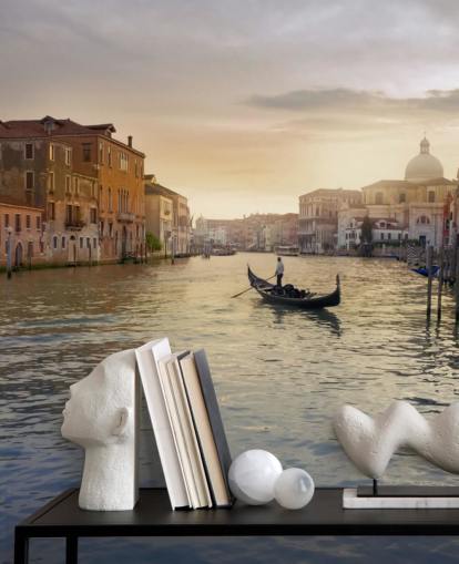 Venice Gondolier Mural