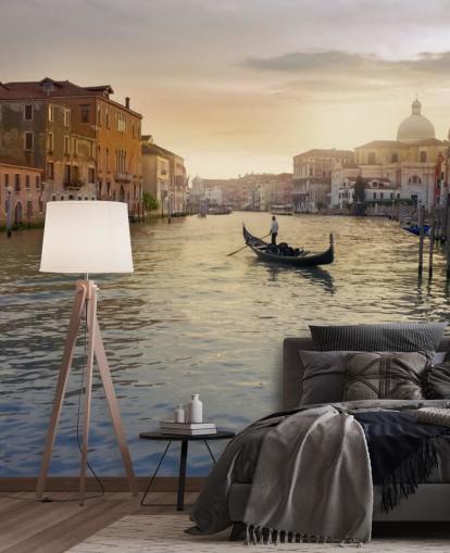 Venezia Gondolier veggmaleri