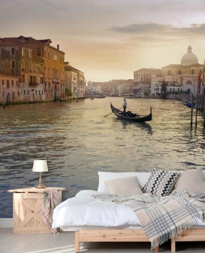 Venice Gondolier Mural