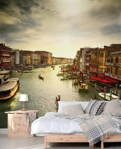 venetianska kanalen och gondoler tapeter venetianska kanalen och gondoler tapeter