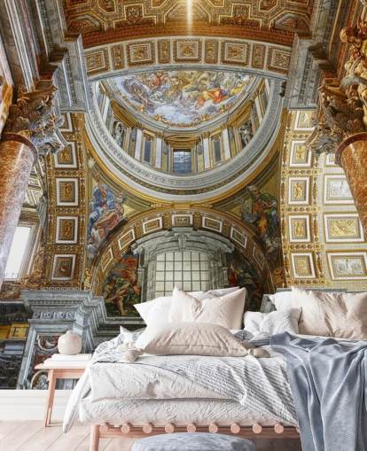 interno della carta da parati basilica di st peters